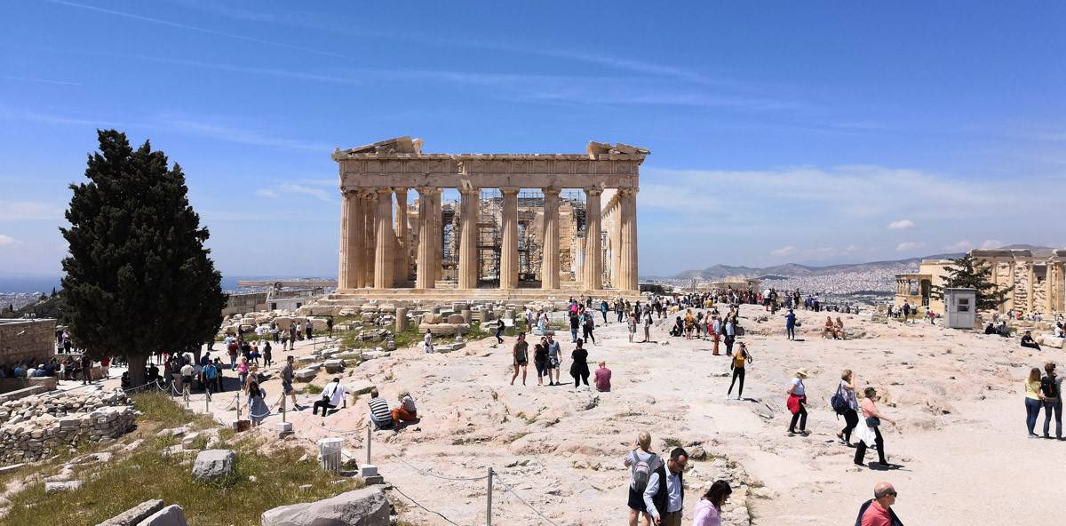 Akropolis - Wahrzeichen von Athen