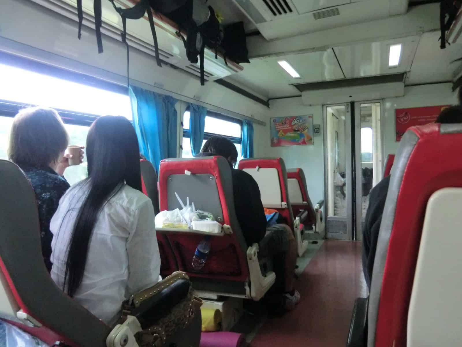 Unsere Zugreise nach Phitsanulok