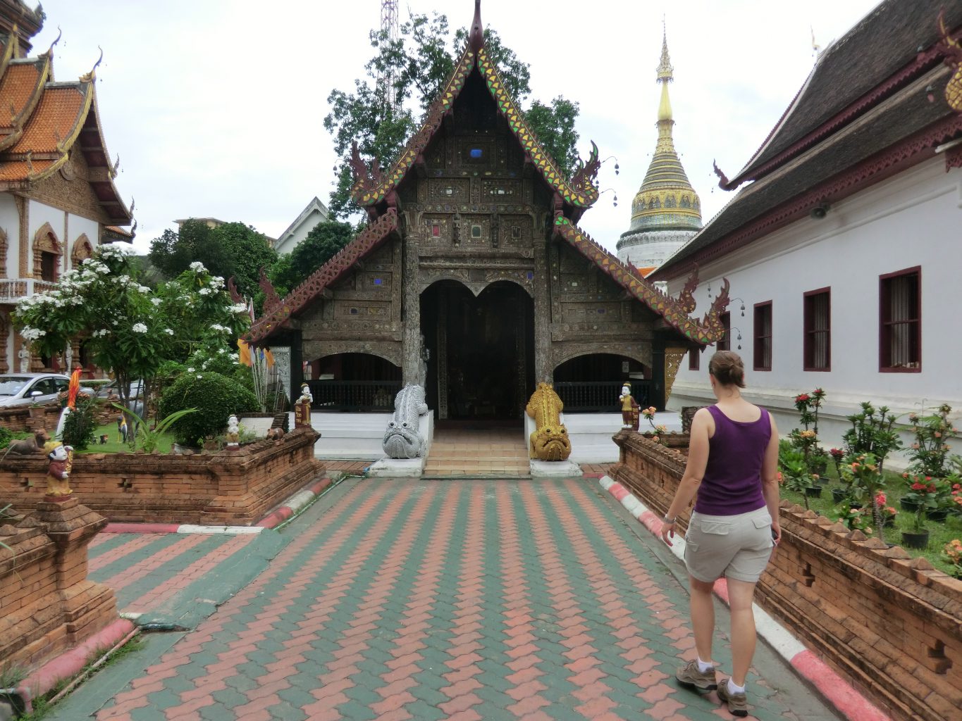 Kleiner Tempel in Chiang Mai