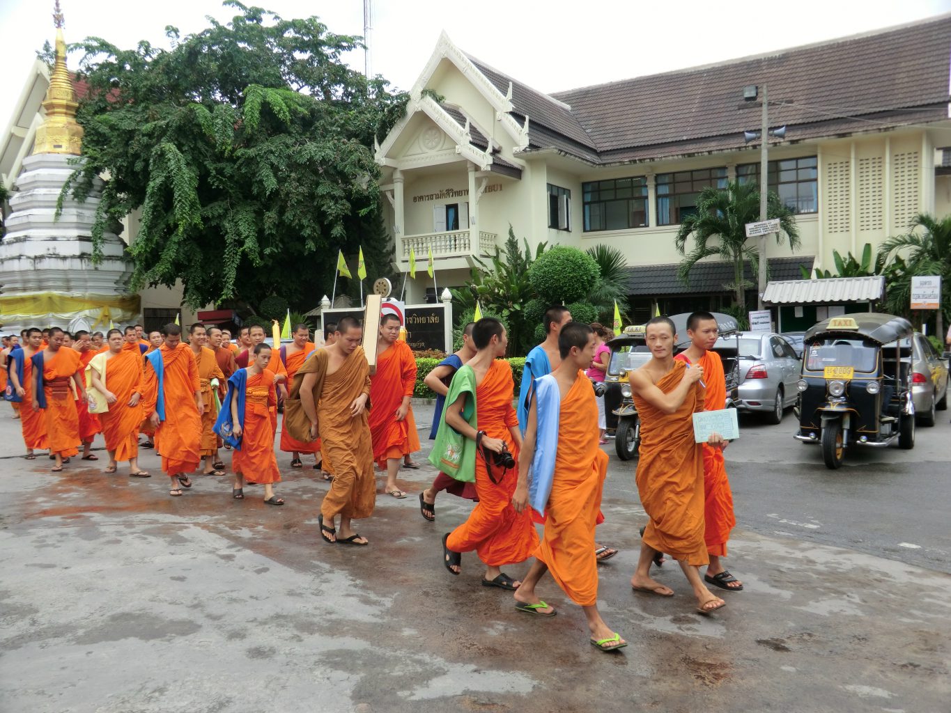 Mönche in Chiang Mai